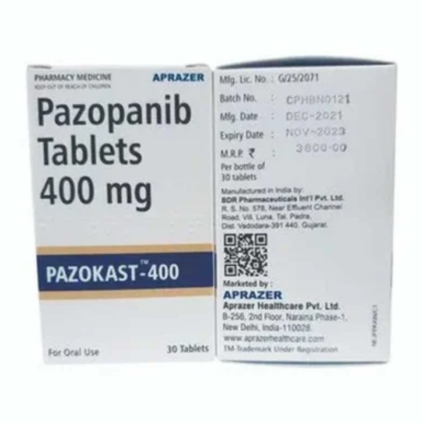 PAZOKAST 400 MG